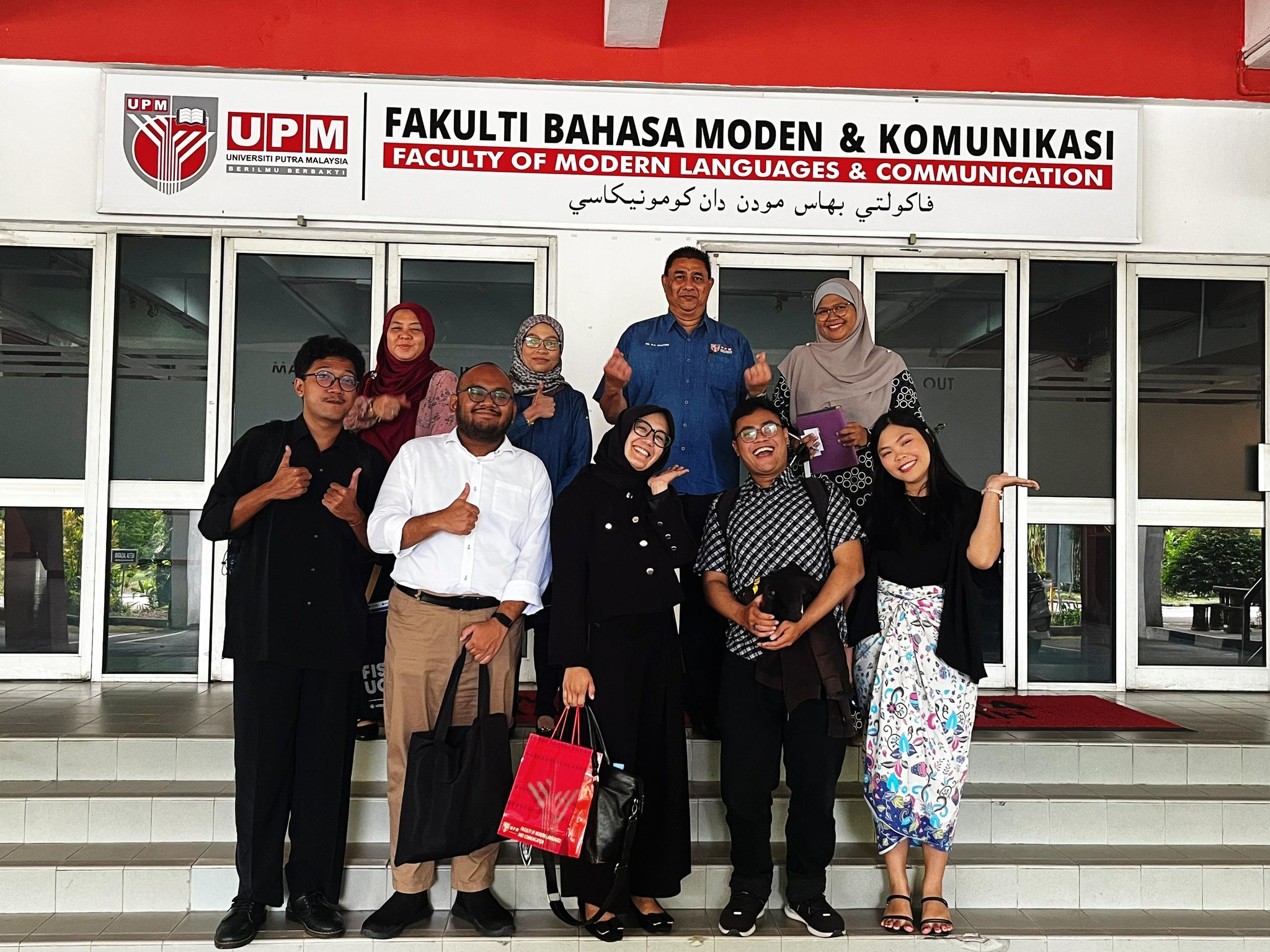 The sharing session with FISIPOL of Gadjah Mada University, Yogyakarta, Indonesia.